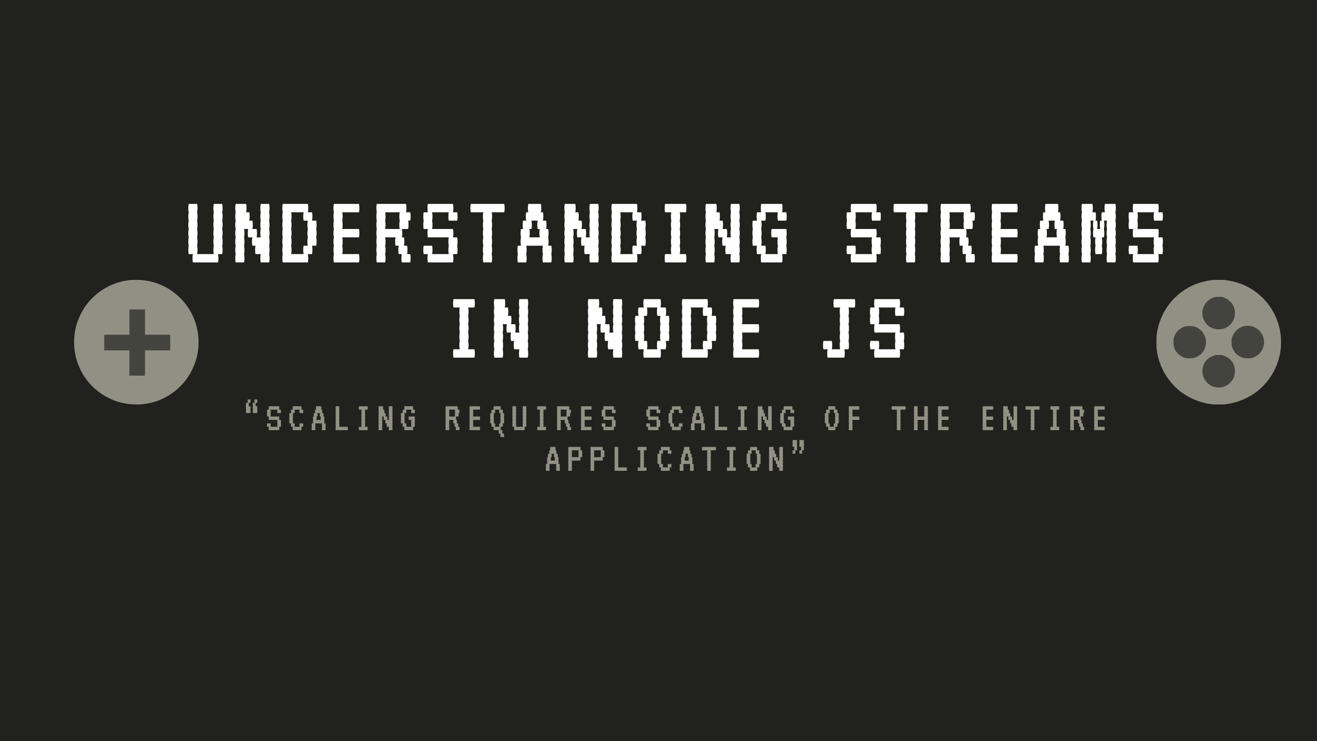 Understanding Streams in Node JS